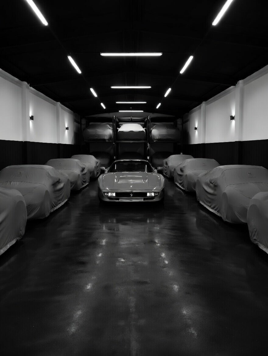 Inside the Flightline hangar